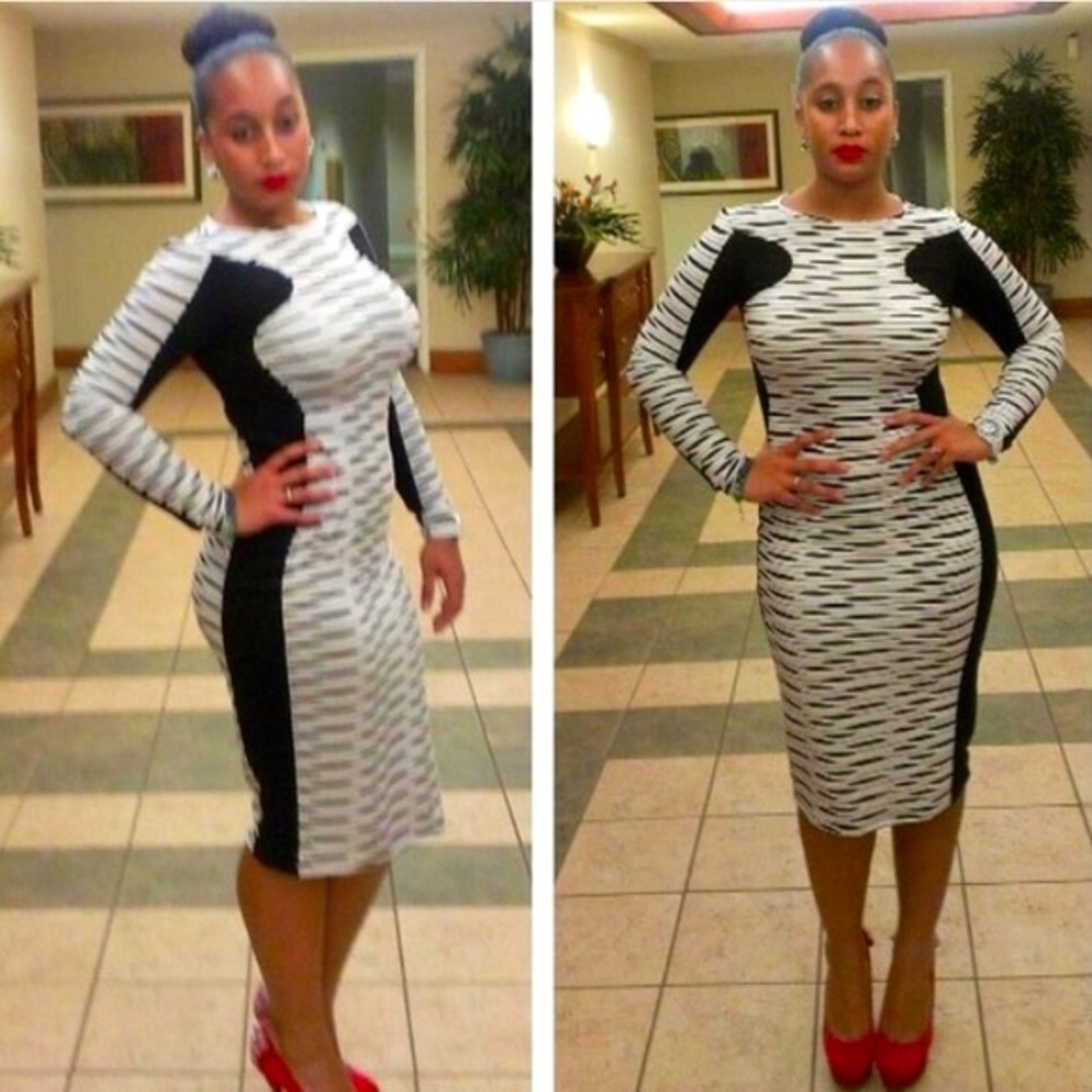 Asos Bodycon Long sleeve dress